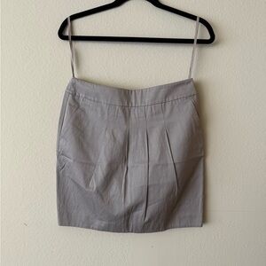 Club Monaco Women's Gray Skirt